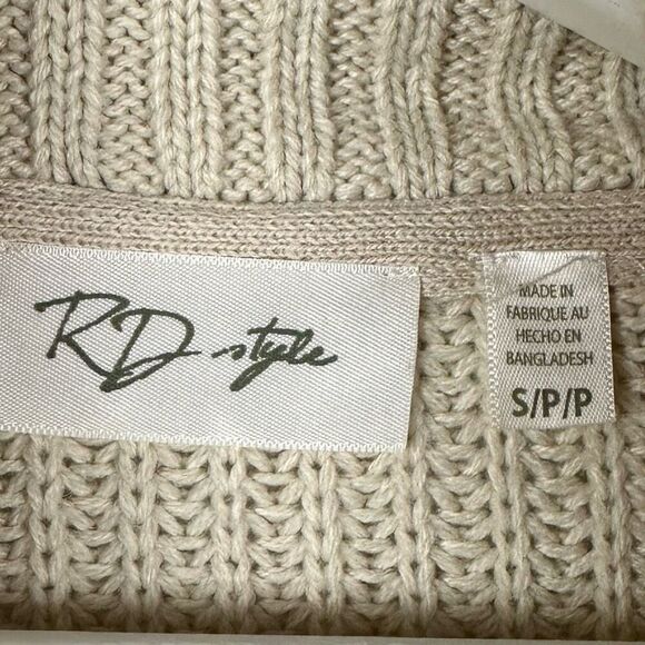 R D Style Elbow Patch Poncho size Small - Picture 9 of 9